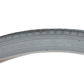 Close up of 26 x 1 3/8 in. (37-590) Wheelchair Street Tire with C-245 sidewall marking